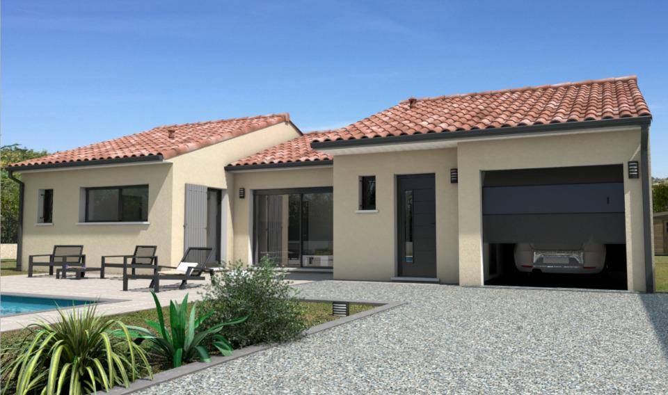 Programme terrain + maison à Trèbes en Aude (11) de 115 m² à vendre au prix de 260855€ - 2