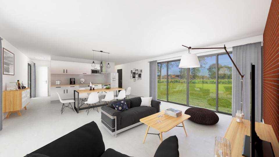 Programme terrain + maison à Tournefeuille en Haute-Garonne (31) de 120 m² à vendre au prix de 645789€ - 3