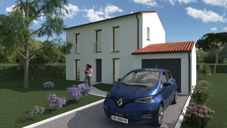 Programme terrain + maison à Pins-Justaret en Haute-Garonne (31) de 115 m² à vendre au prix de 325960€ - 2