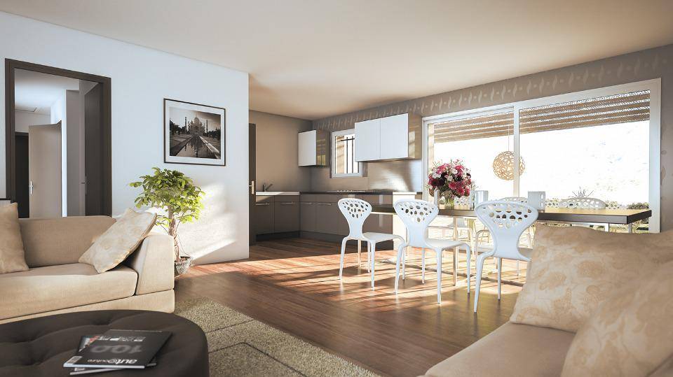 Programme terrain + maison à Saint-Marcel-lès-Sauzet en Drôme (26) de 120 m² à vendre au prix de 339423€ - 3