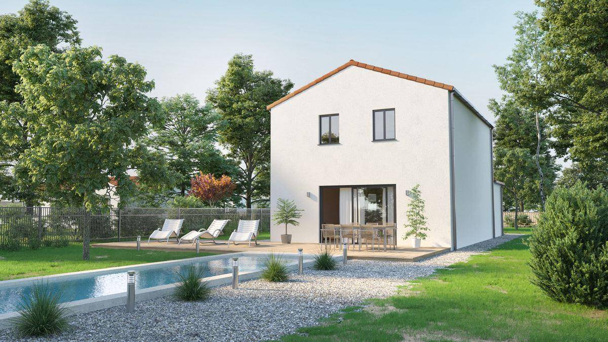 Programme terrain + maison à Saint-Brevin-les-Pins en Loire-Atlantique (44) de 70 m² à vendre au prix de 275736€ - 2