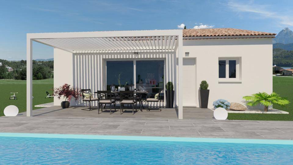 Programme terrain + maison à Vals-les-Bains en Ardèche (07) de 90 m² à vendre au prix de 249000€ - 2