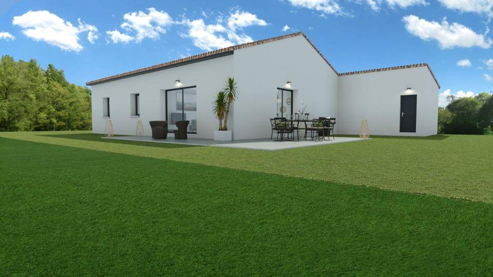 Programme terrain + maison à Courry en Gard (30) de 107 m² à vendre au prix de 308400€ - 1