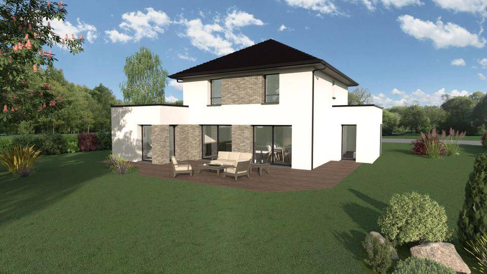 Programme terrain + maison à Givenchy-en-Gohelle en Pas-de-Calais (62) de 150 m² à vendre au prix de 415000€ - 1