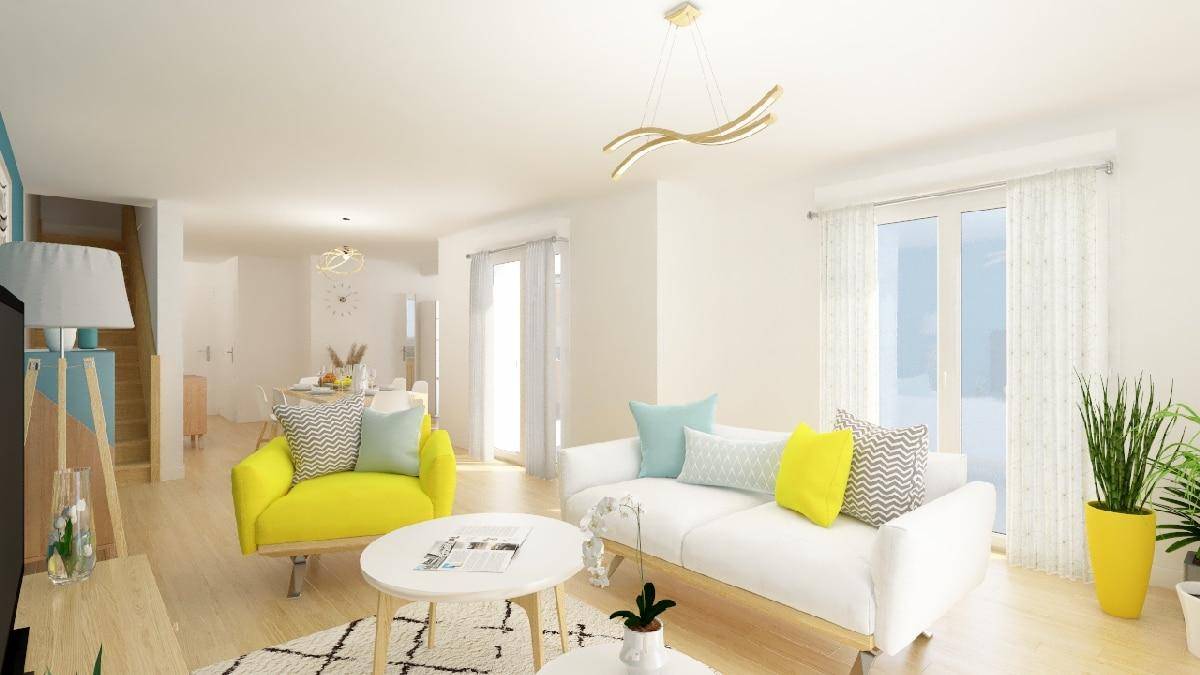 Programme terrain + maison à Puilboreau en Charente-Maritime (17) de 122 m² à vendre au prix de 388063€ - 3