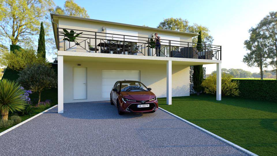 Programme terrain + maison à Gap en Hautes-Alpes (05) de 112 m² à vendre au prix de 446200€ - 3