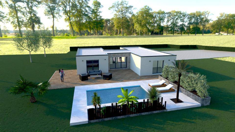 Programme terrain + maison à Tour-en-Bessin en Calvados (14) de 120 m² à vendre au prix de 450000€ - 3