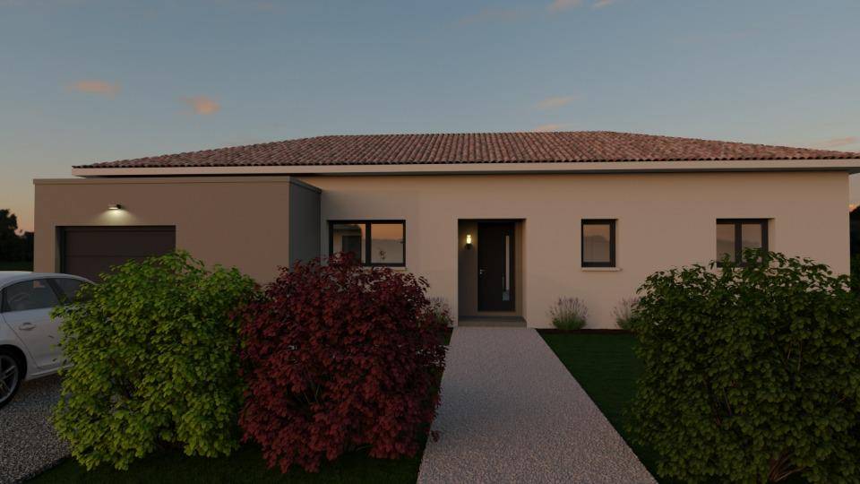Programme terrain + maison à Langlade en Gard (30) de 140 m² à vendre au prix de 499900€ - 2