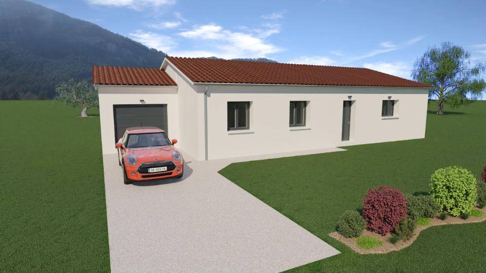 Programme terrain + maison à Monistrol-sur-Loire en Haute-Loire (43) de 103 m² à vendre au prix de 327000€ - 2