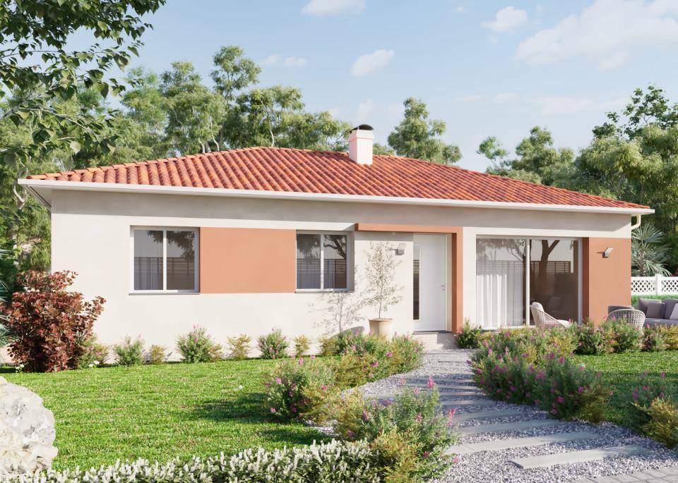 Programme terrain + maison à Soues en Hautes-Pyrénées (65) de 85 m² à vendre au prix de 214200€ - 1