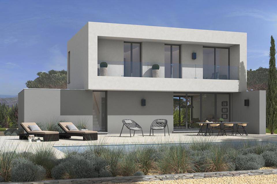 Programme terrain + maison à Orange en Vaucluse (84) de 100 m² à vendre au prix de 450000€ - 2