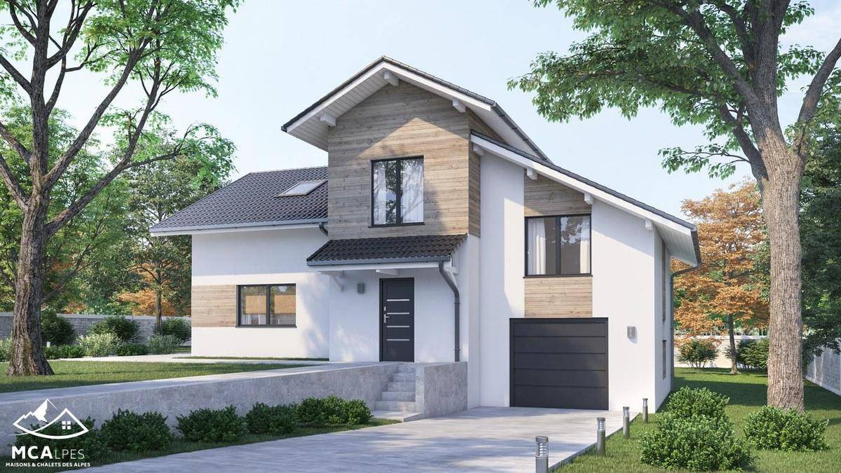 Programme terrain + maison à Arbusigny en Haute-Savoie (74) de 119 m² à vendre au prix de 532100€ - 1