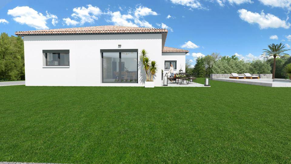 Programme terrain + maison à Vagnas en Ardèche (07) de 165 m² à vendre au prix de 449000€ - 4