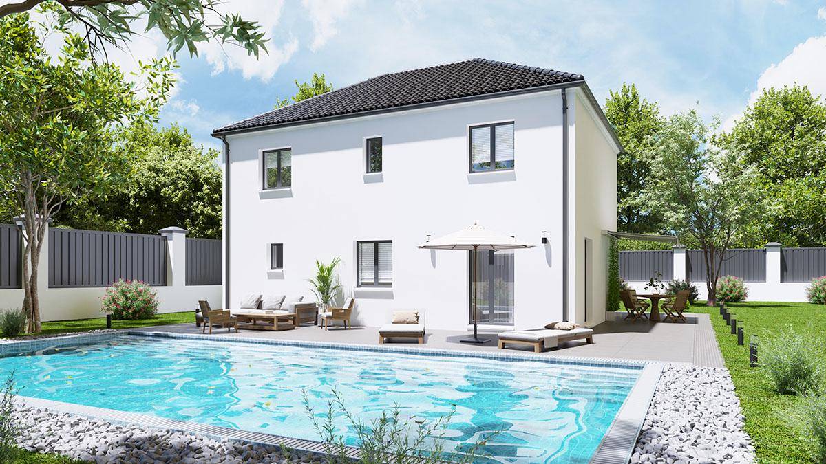 Programme terrain + maison à Chaingy en Loiret (45) de 121 m² à vendre au prix de 305176€ - 2