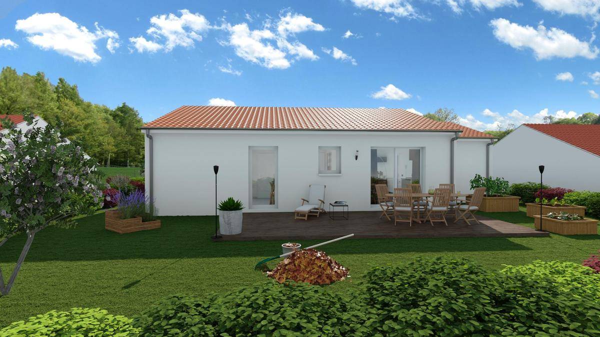 Programme terrain + maison à Riom en Puy-de-Dôme (63) de 92 m² à vendre au prix de 289004€ - 3