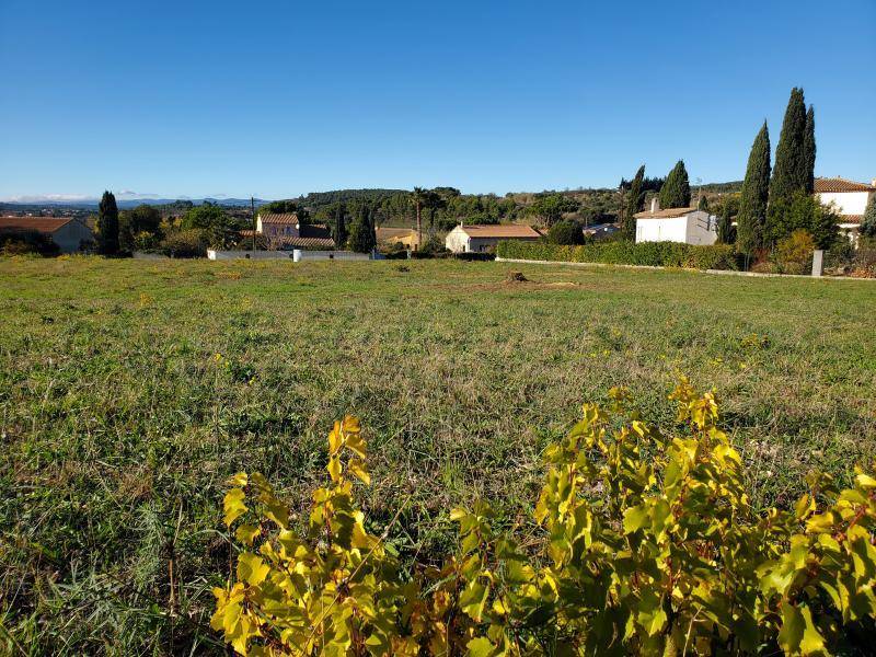 Terrain seul à Puisserguier en Hérault (34) de 412 m² à vendre au prix de 97000€