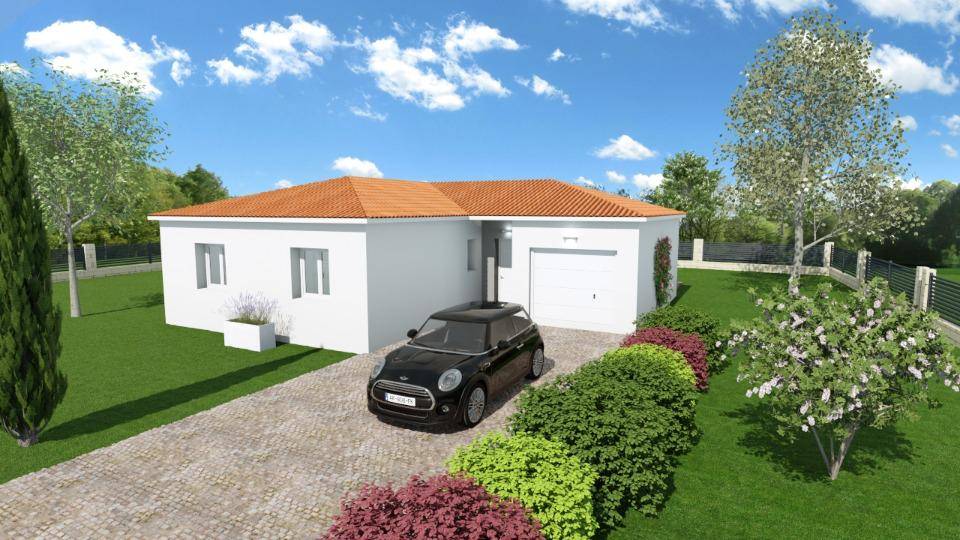 Programme terrain + maison à Bas-en-Basset en Haute-Loire (43) de 85 m² à vendre au prix de 257000€ - 2