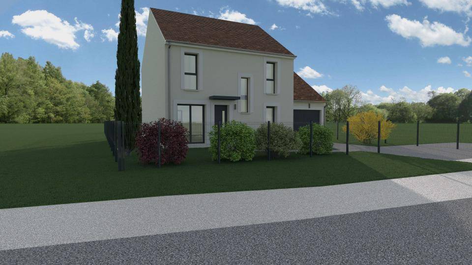 Programme terrain + maison à Angerville en Essonne (91) de 117 m² à vendre au prix de 340044€ - 1