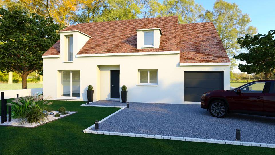 Programme terrain + maison à Thoiry en Yvelines (78) de 105 m² à vendre au prix de 414600€ - 2