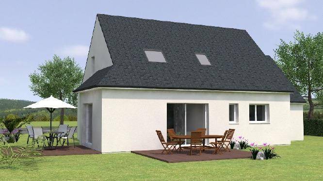 Programme terrain + maison à Huillé-Lézigné en Maine-et-Loire (49) de 112 m² à vendre au prix de 272000€ - 2