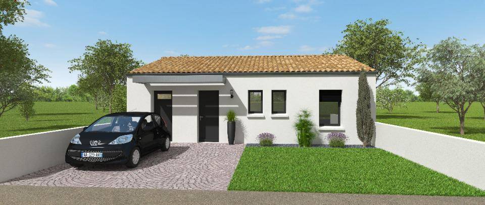 Programme terrain + maison à Muron en Charente-Maritime (17) de 61 m² à vendre au prix de 148500€ - 1