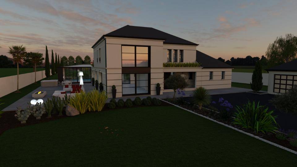 Programme terrain + maison à Châtenay-Malabry en Hauts-de-Seine (92) de 200 m² à vendre au prix de 1130000€ - 2