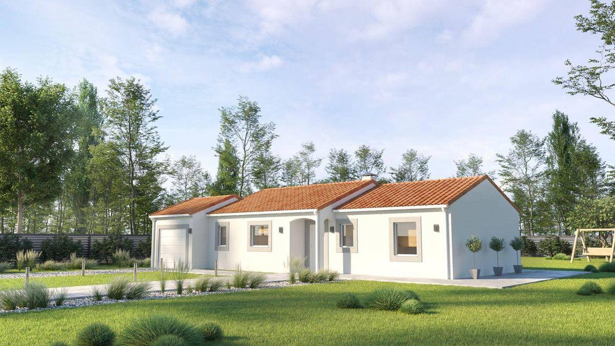 Programme terrain + maison à Mouleydier en Dordogne (24) de 76 m² à vendre au prix de 179280€ - 2