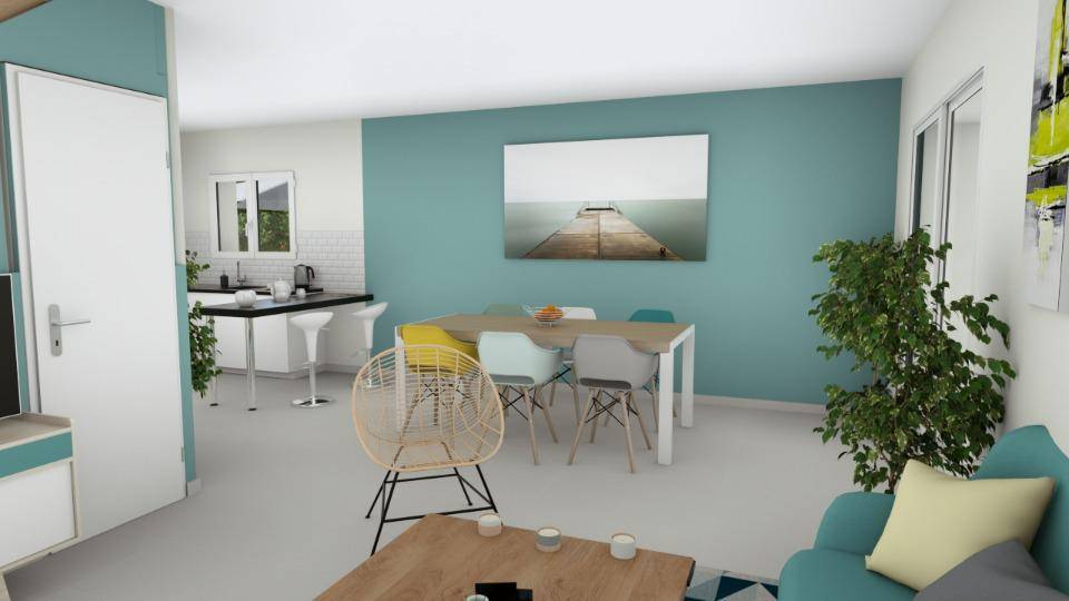 Programme terrain + maison à Quimperlé en Finistère (29) de 73 m² à vendre au prix de 230000€ - 4