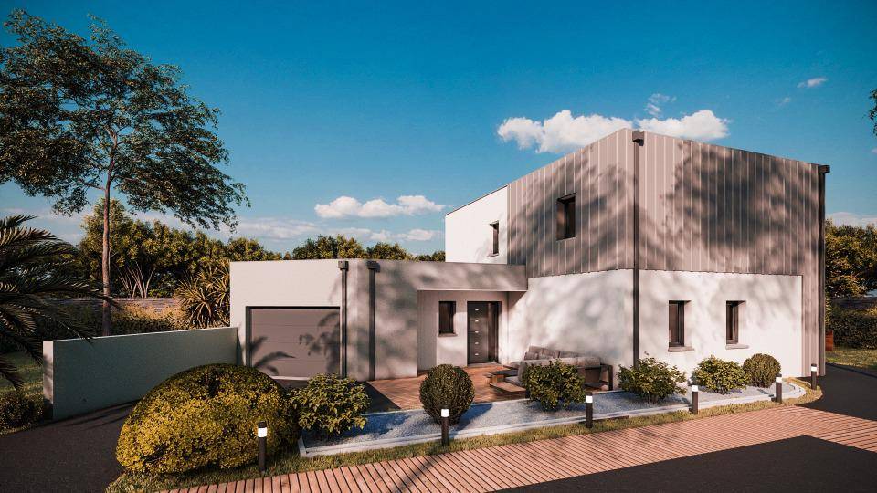Programme terrain + maison à Amfreville-la-Mi-Voie en Seine-Maritime (76) de 151 m² à vendre au prix de 469000€ - 4