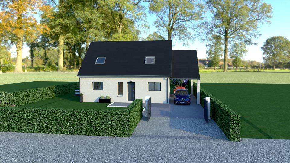 Programme terrain + maison à Champenard en Eure (27) de 110 m² à vendre au prix de 288635€ - 1