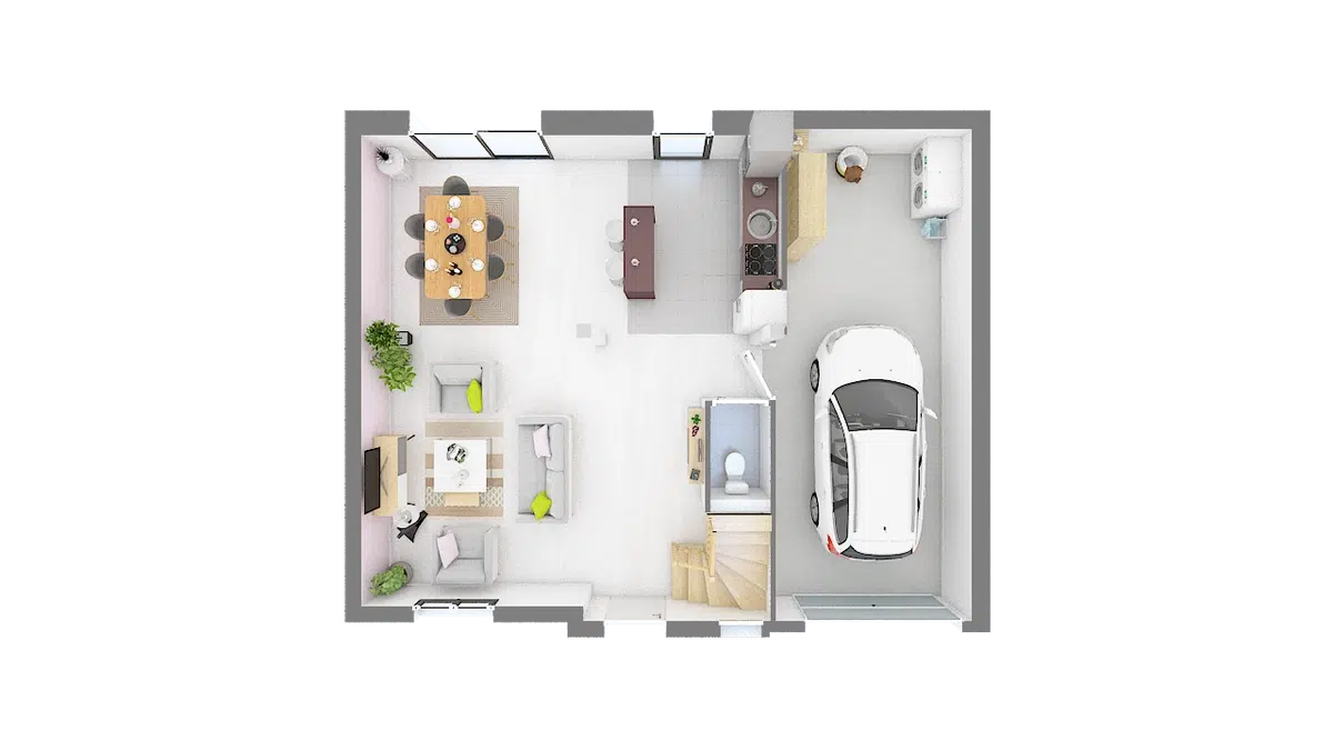 Programme terrain + maison à Vandières en Meurthe-et-Moselle (54) de 110 m² à vendre au prix de 272211€ - 4