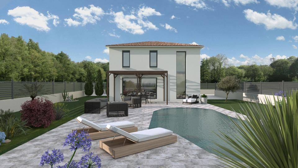 Programme terrain + maison à La Valette-du-Var en Var (83) de 130 m² à vendre au prix de 668000€ - 1