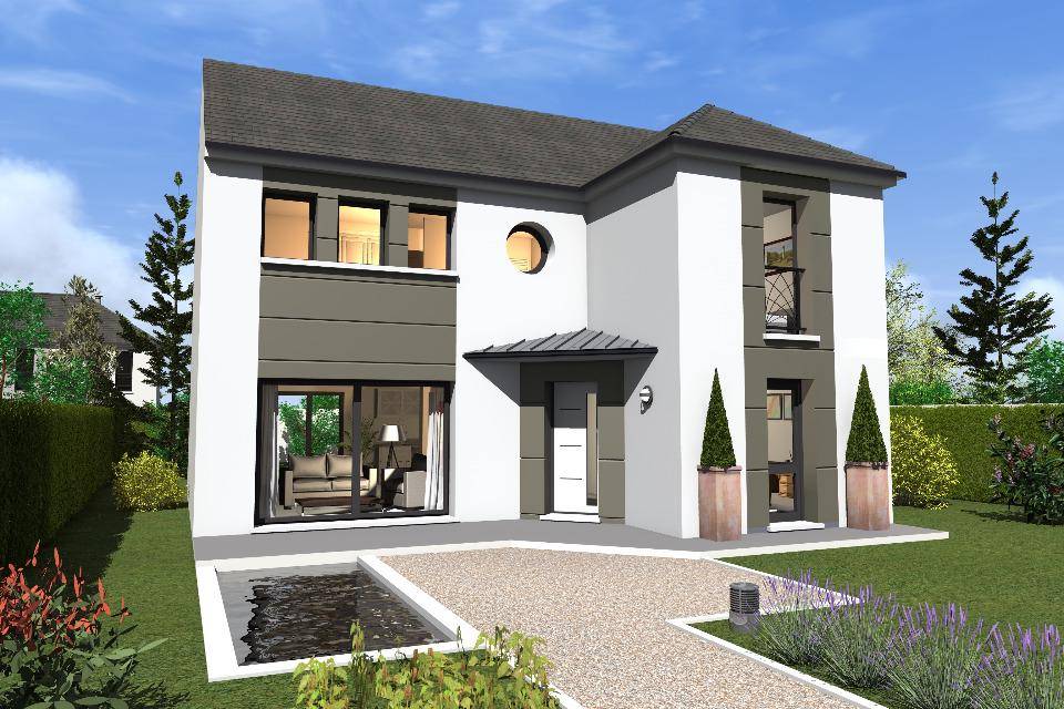 Programme terrain + maison à Sonchamp en Yvelines (78) de 140 m² à vendre au prix de 476000€ - 1
