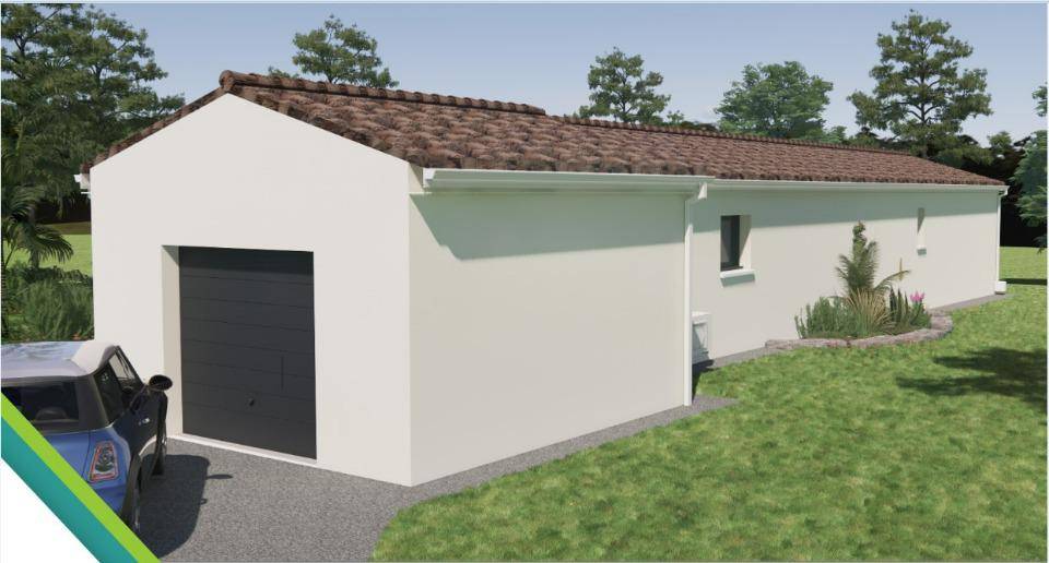 Programme terrain + maison à Chasseneuil-sur-Bonnieure en Charente (16) de 138 m² à vendre au prix de 302760€ - 3