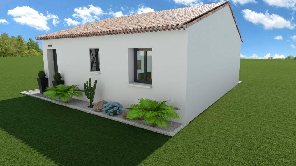 Programme terrain + maison à Allan en Drôme (26) de 60 m² à vendre au prix de 208900€ - 3