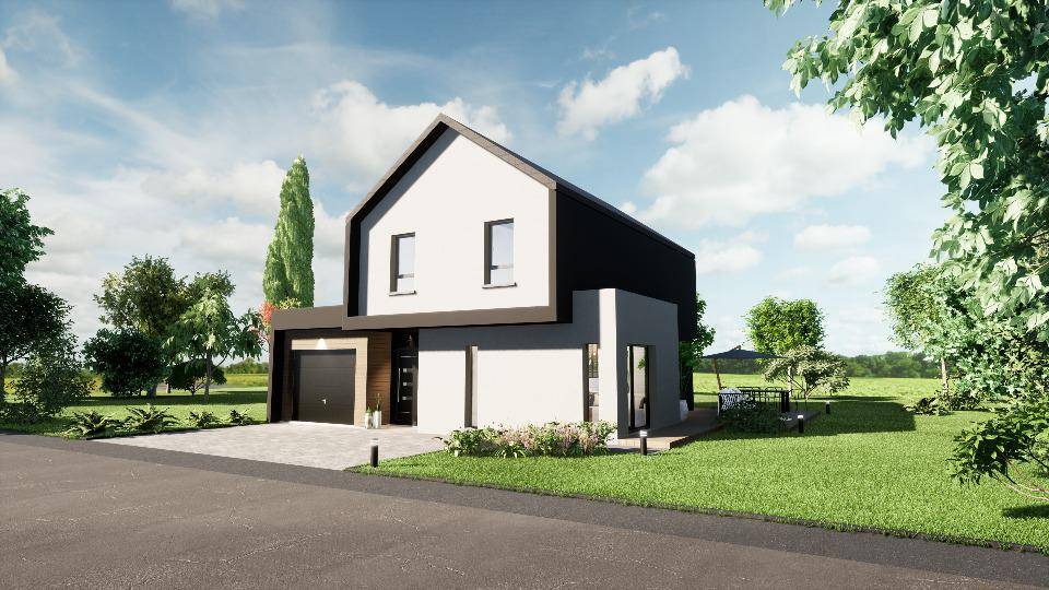 Programme terrain + maison à Pfaffenheim en Haut-Rhin (68) de 130 m² à vendre au prix de 654800€ - 1