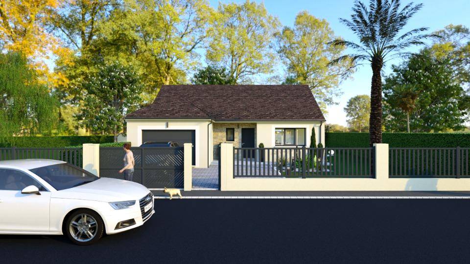 Programme terrain + maison à Cheptainville en Essonne (91) de 100 m² à vendre au prix de 400000€ - 2