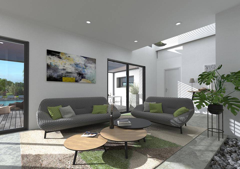 Programme terrain + maison à Cabrières en Gard (30) de 115 m² à vendre au prix de 530000€ - 4