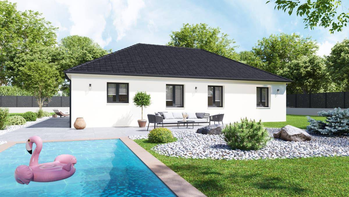 Programme terrain + maison à Marzy en Nièvre (58) de 90 m² à vendre au prix de 198276€ - 2
