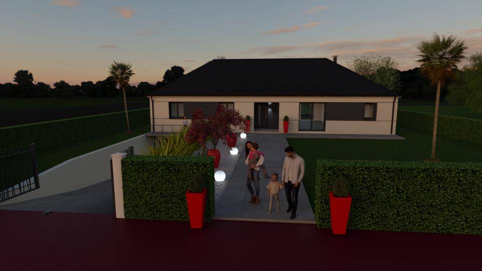Programme terrain + maison à Boissy-sous-Saint-Yon en Essonne (91) de 130 m² à vendre au prix de 505000€ - 1