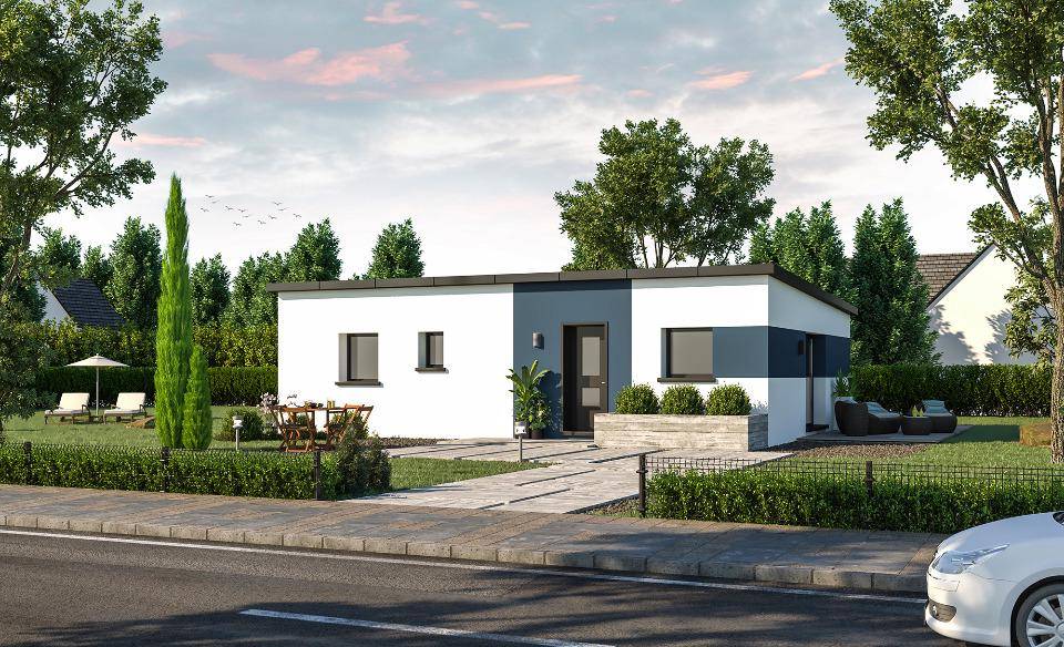 Programme terrain + maison à Pont-Scorff en Morbihan (56) de 69 m² à vendre au prix de 253000€ - 2