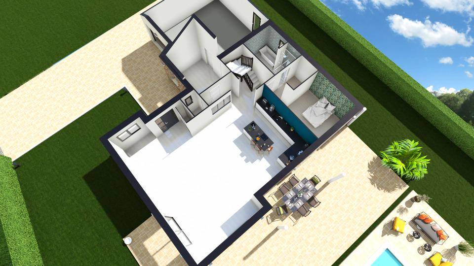 Programme terrain + maison à Thue et Mue en Calvados (14) de 140 m² à vendre au prix de 320500€ - 3