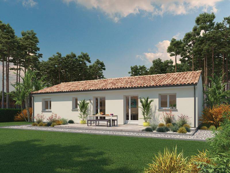 Programme terrain + maison à Meilhan-sur-Garonne en Lot-et-Garonne (47) de 90 m² à vendre au prix de 185400€ - 2