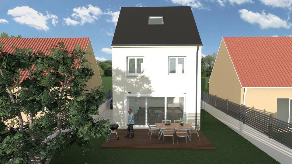 Programme terrain + maison à Franconville en Val-d'Oise (95) de 82 m² à vendre au prix de 397350€ - 1