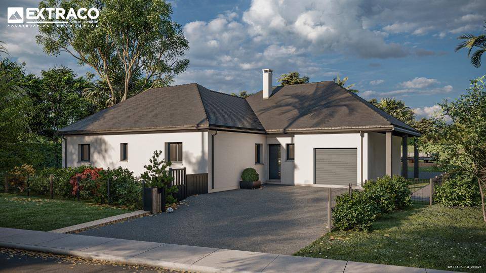 Programme terrain + maison à Buchy en Seine-Maritime (76) de 130 m² à vendre au prix de 271000€ - 1