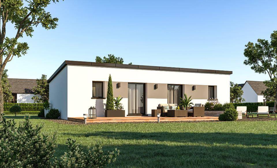 Programme terrain + maison à Carquefou en Loire-Atlantique (44) de 66 m² à vendre au prix de 335000€ - 2