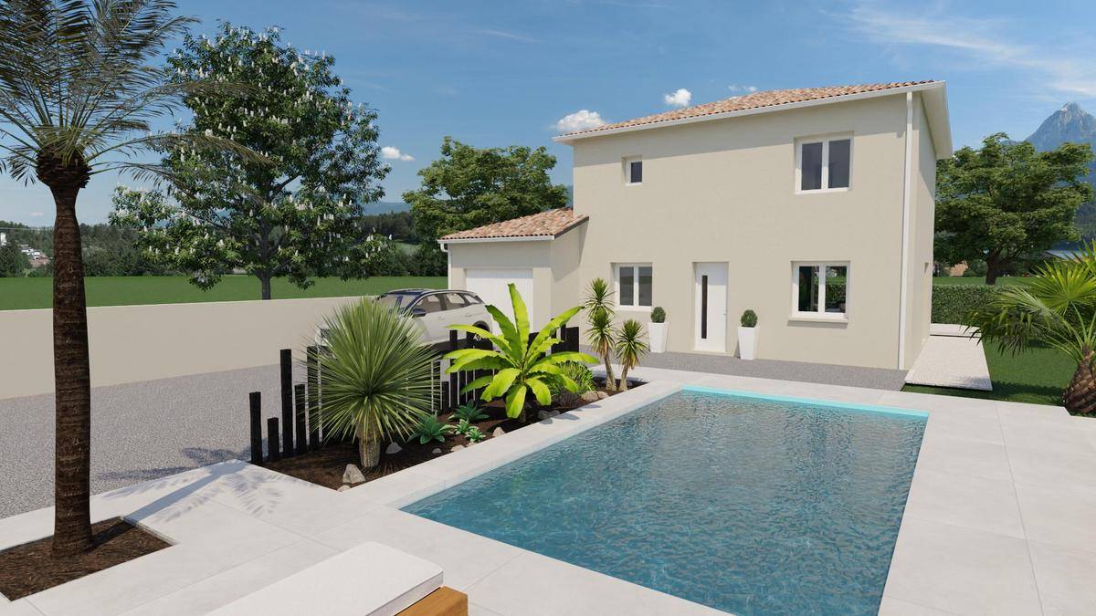 Programme terrain + maison à Taponas en Rhône (69) de 100 m² à vendre au prix de 345000€ - 2