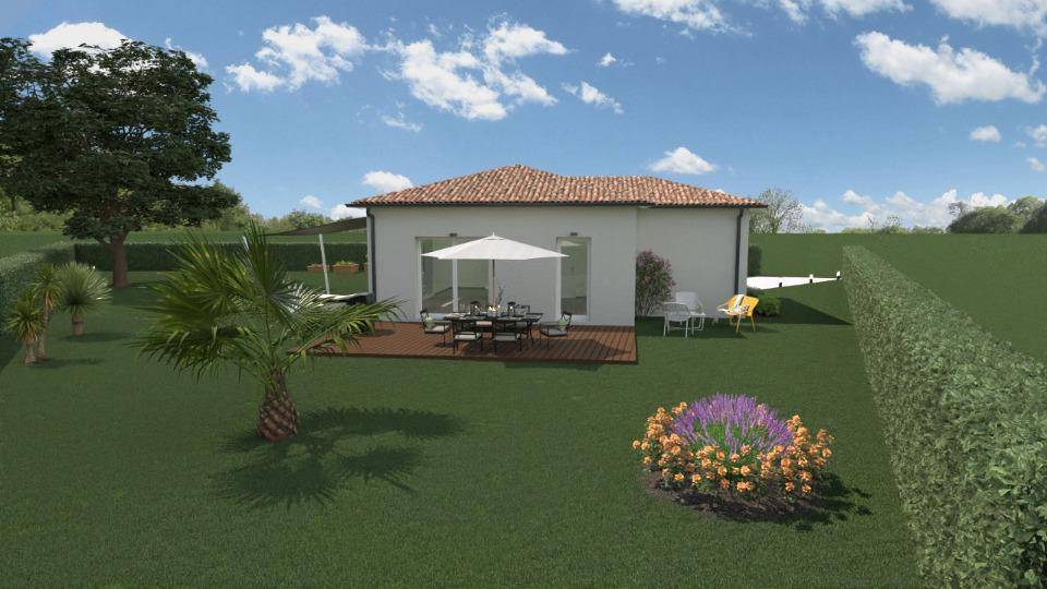 Programme terrain + maison à Cox en Haute-Garonne (31) de 95 m² à vendre au prix de 263230€ - 1