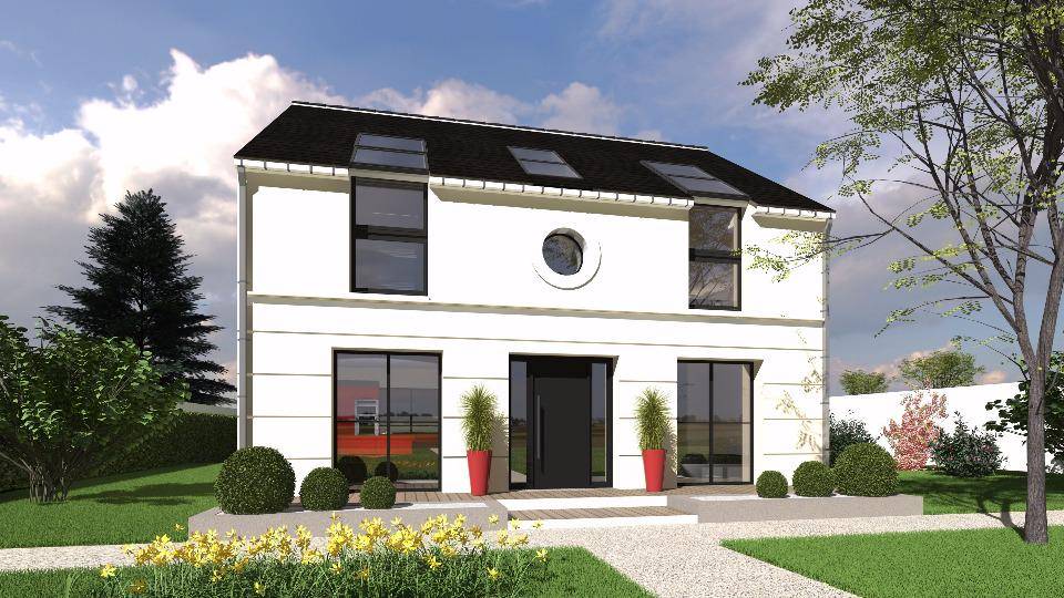 Programme terrain + maison à Maule en Yvelines (78) de 129 m² à vendre au prix de 650000€ - 1