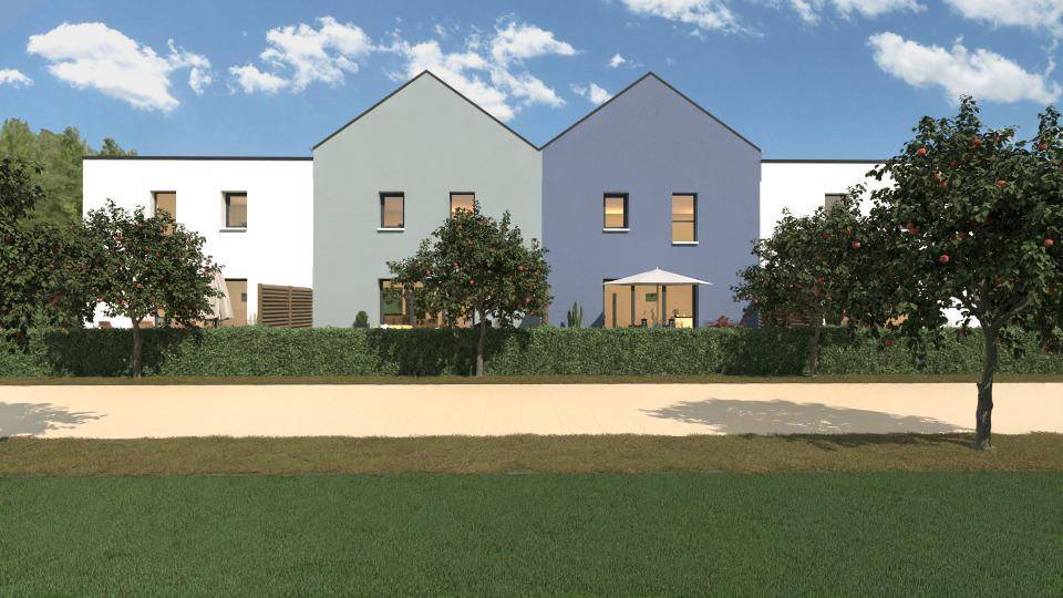 Programme terrain + maison à Kervignac en Morbihan (56) de 78 m² à vendre au prix de 287000€ - 2